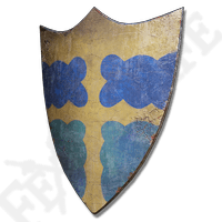 Blue-gold Kite Shield