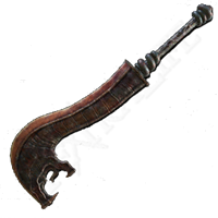 Serpent-god's Curved Sword