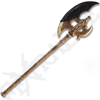 Gargoyle's Black Halberd